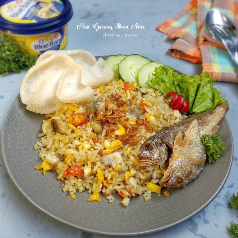 Nasi Goreng Ikan Asin