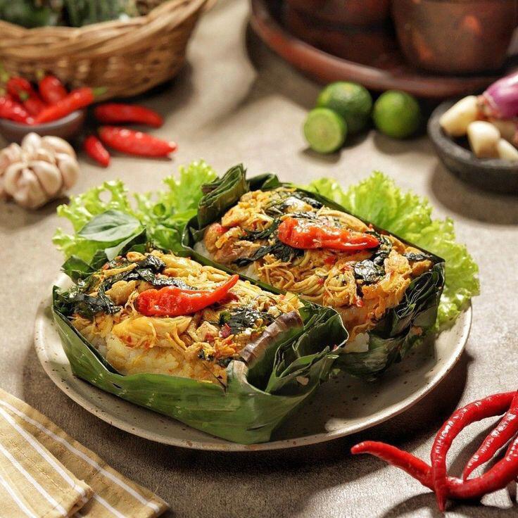 Nasi Bakar Ayam